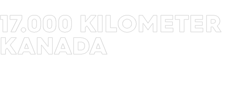 17.000 Kilometer Kanada Logo