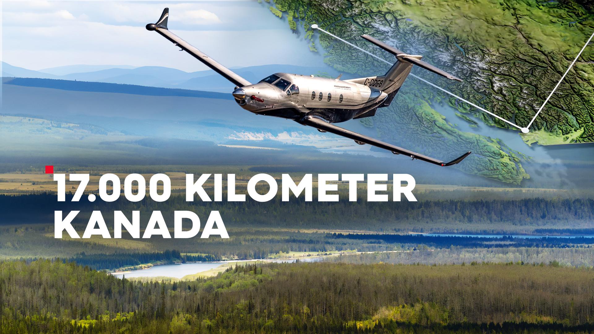 17.000 Kilometer Kanada Sendetypical