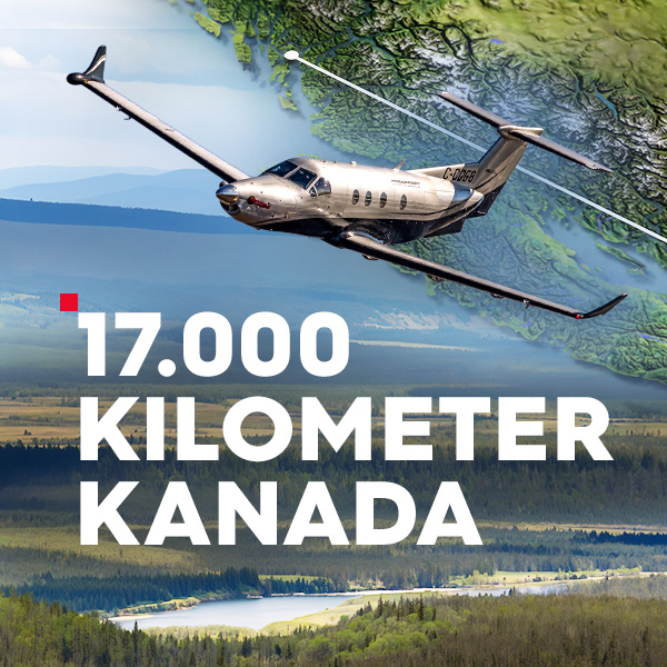 17.000 Kilometer Kanada Sendetypical