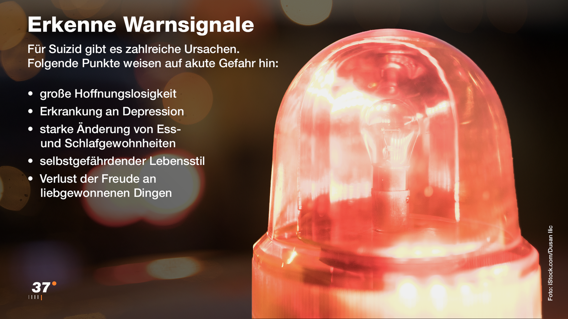 Suizid: Hilfe für Freunde und Familie