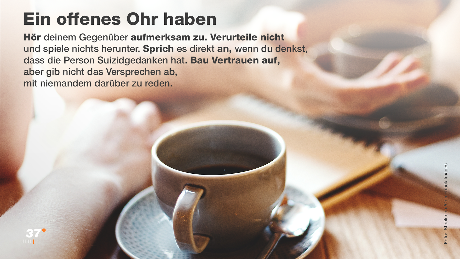 Suizid: Hilfe für Freunde und Familie