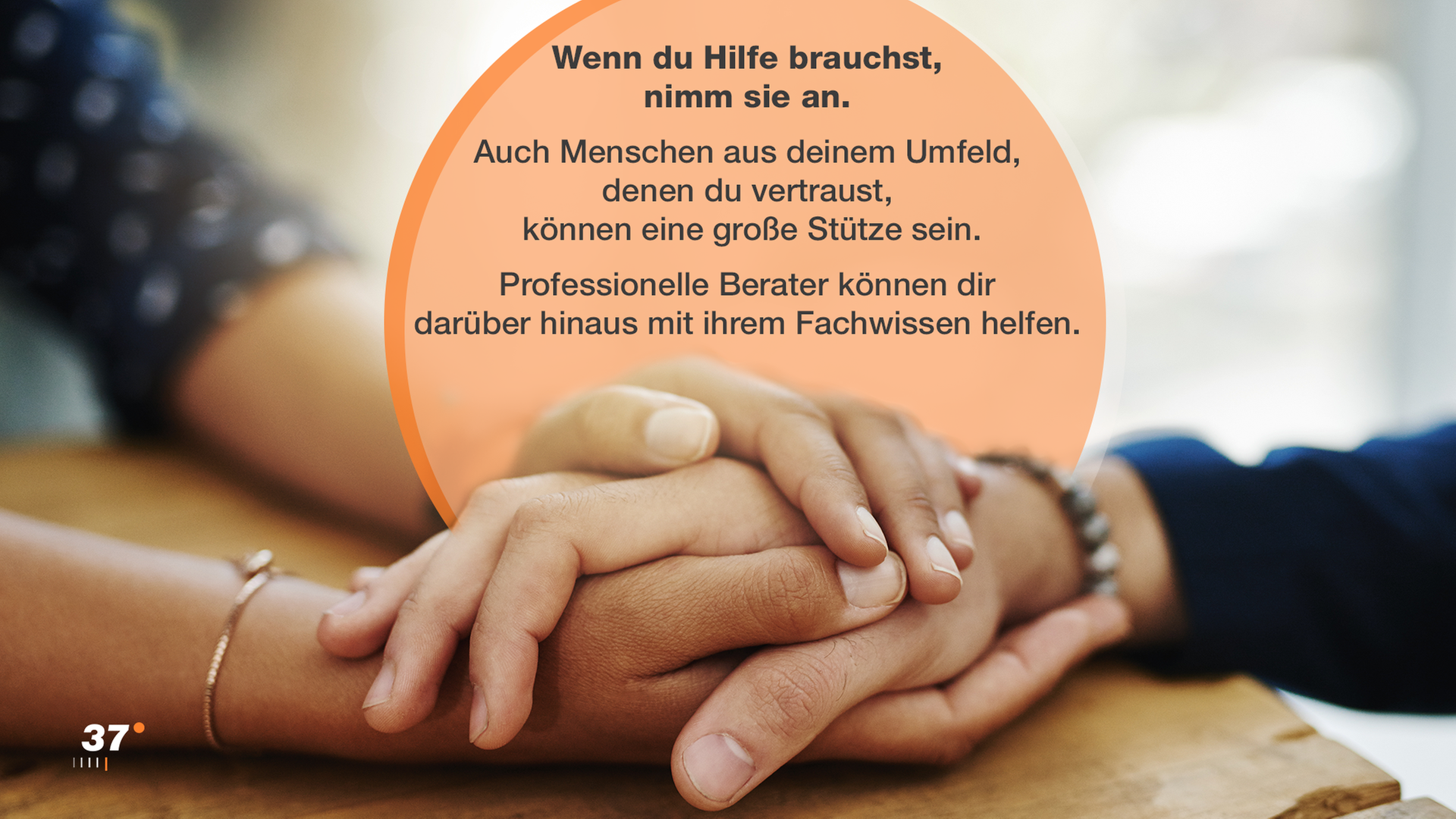 Adressen von Beratungsstellen bei Suizidgedanken