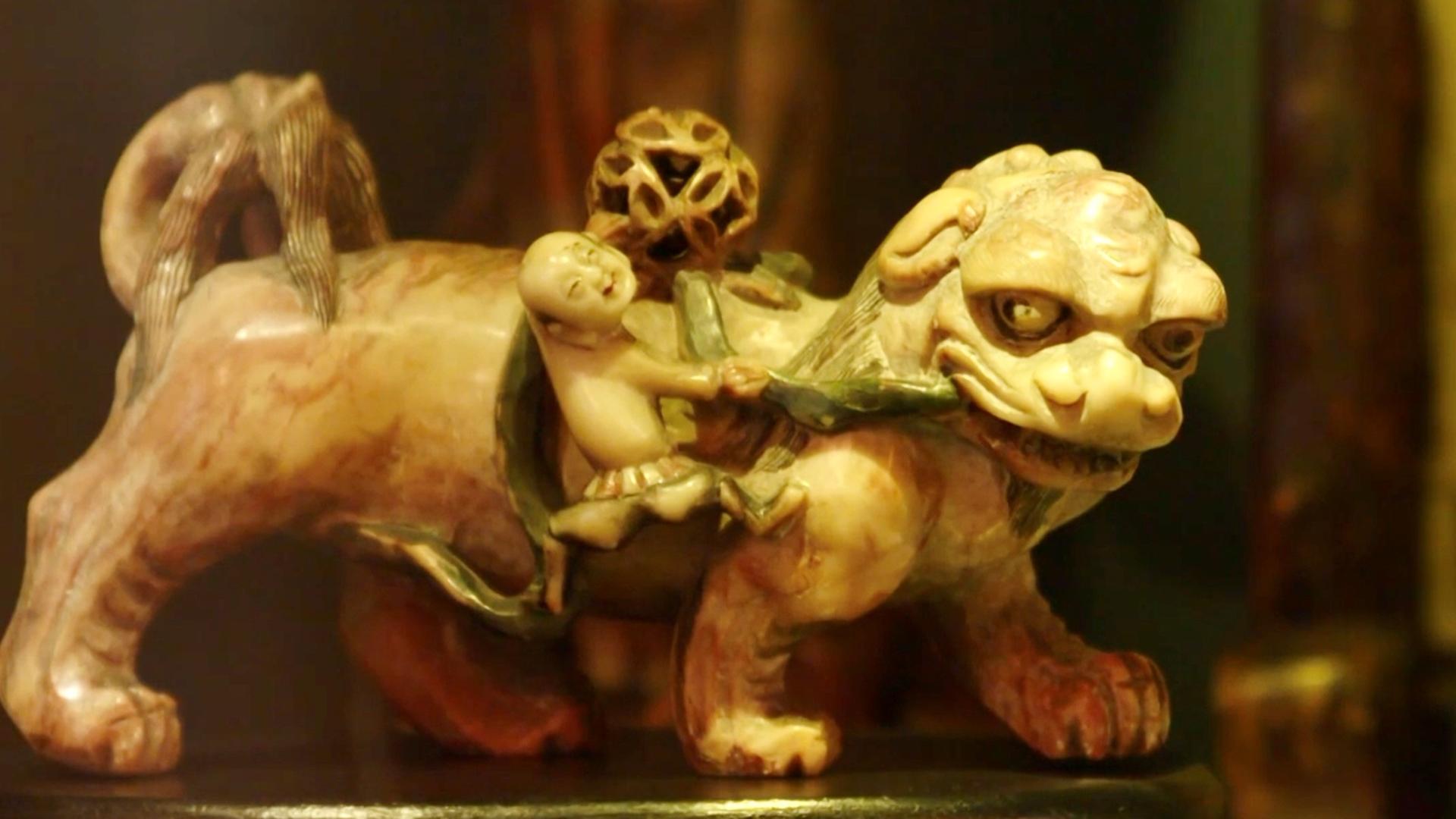 Historische Tierfigur