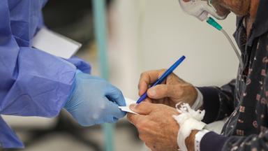 Patient auf Intensivstation