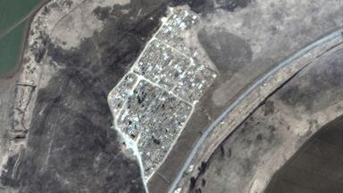 Satellitenfotos: Luftaufnahme Ukraine
