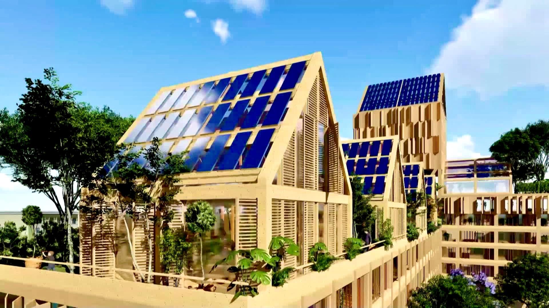 Animation: Häuser der Zukunft