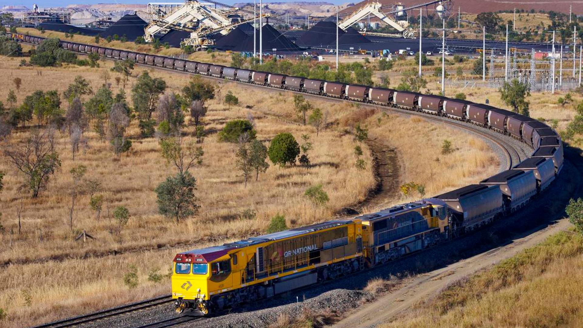 Kohlezug in Australien