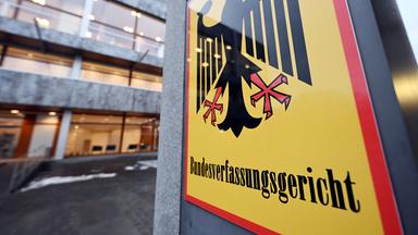 Schild "Bundesverfassungsgericht"