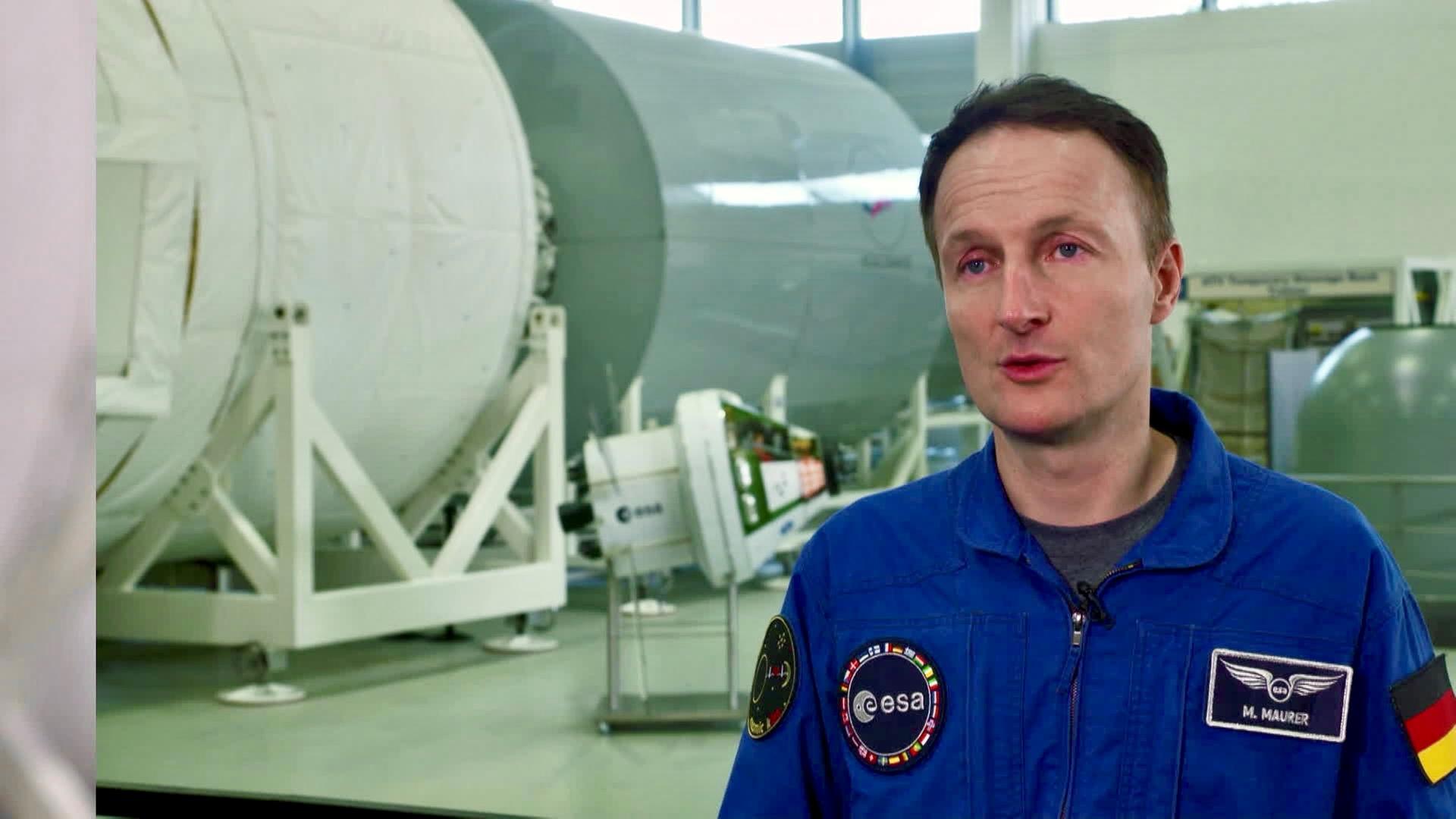 Astronaut Matthias Maurer
