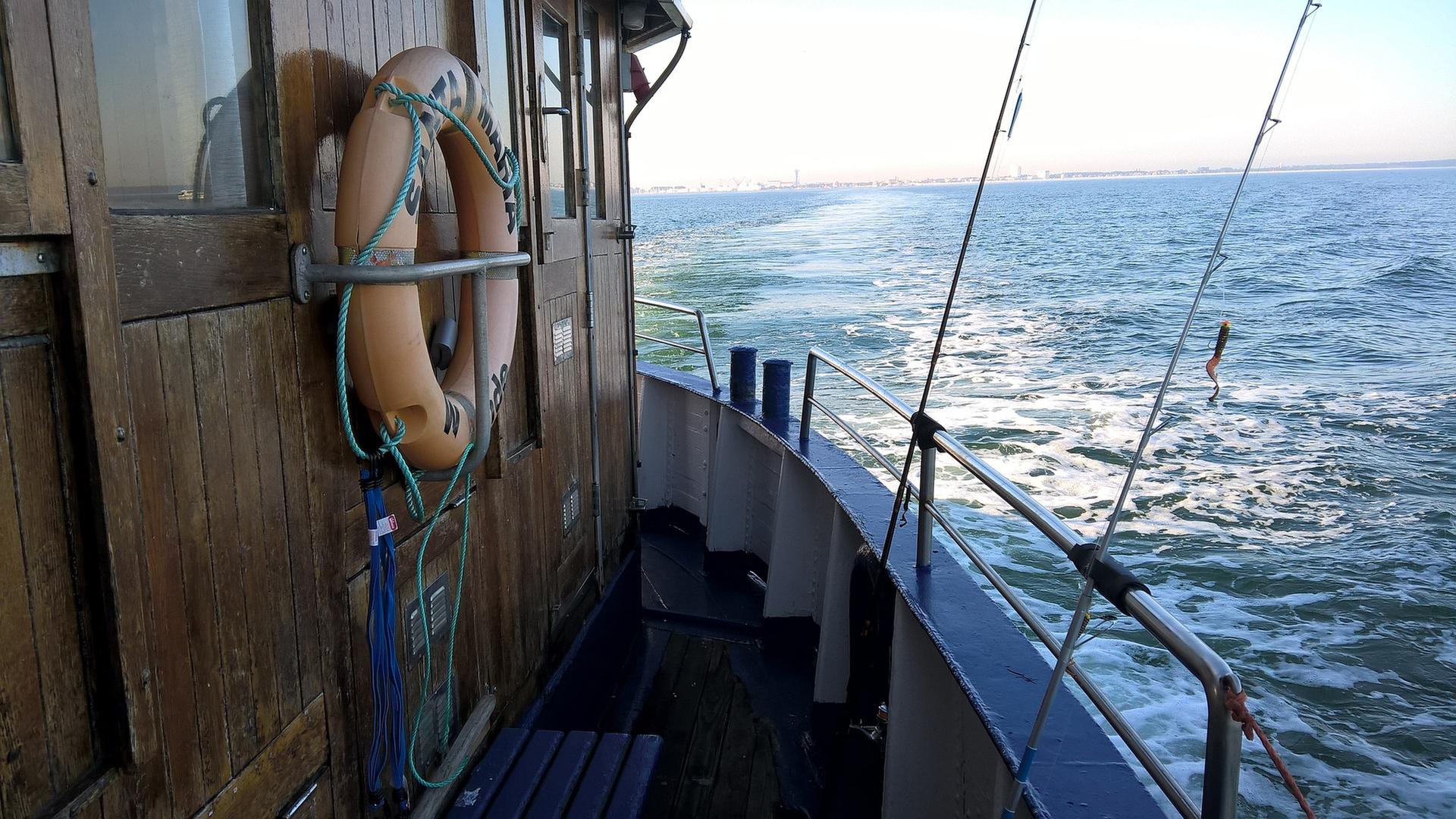 Fischerboot auf Hoher See