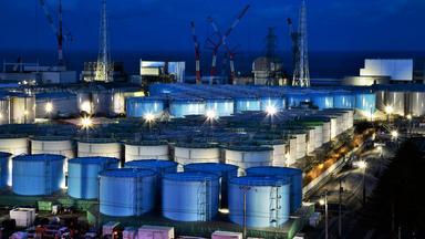 Fukushima: Bilck auf Kühlwassertranks