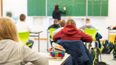 Schüler in einer Schulklasse
