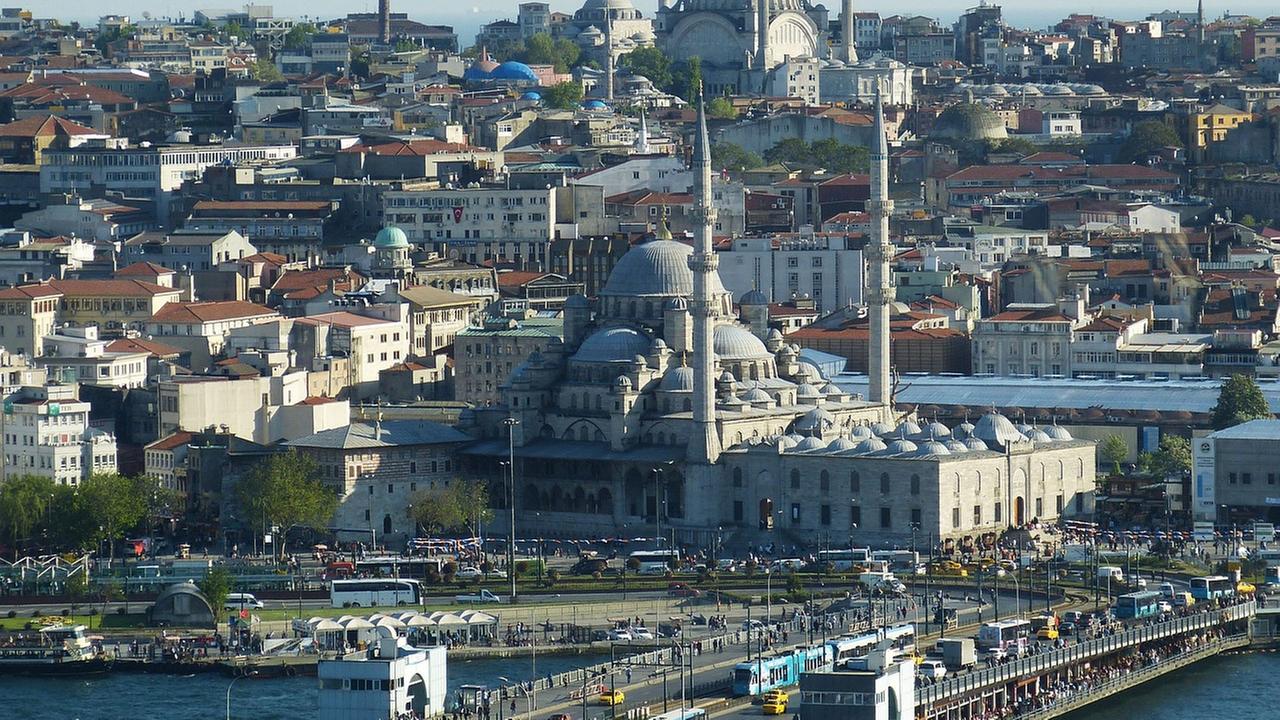 Ansicht auf Istanbul