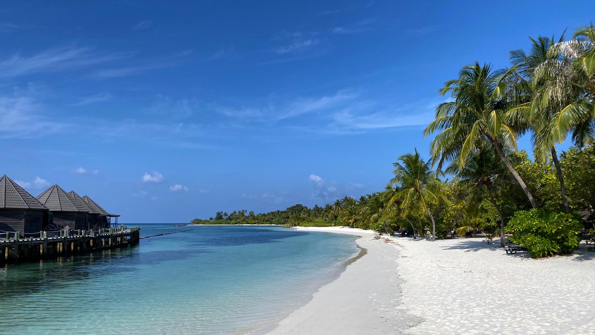 Strand auf den Malediven