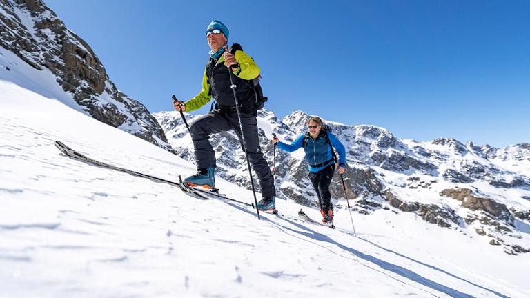 Unbekanntes Skitourenparadies - Rund um das Rifugio Dosdé
