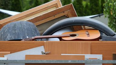 Haufen mit Sperrmüll