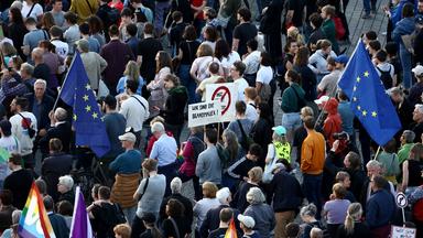 Kundgebung vor dem Brandenburger Tor