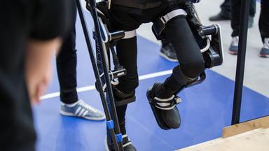 Exoskelett wird getestet