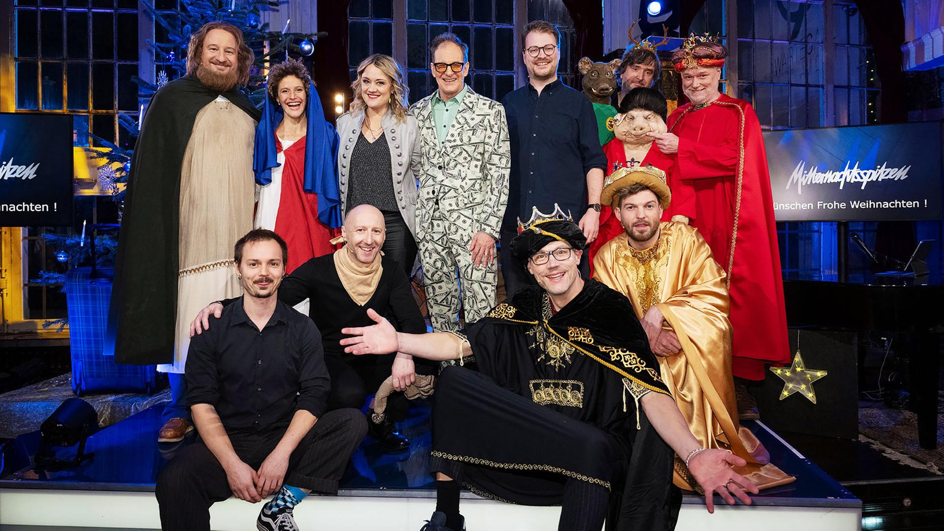 Christoph Sieber und seine Gäste.