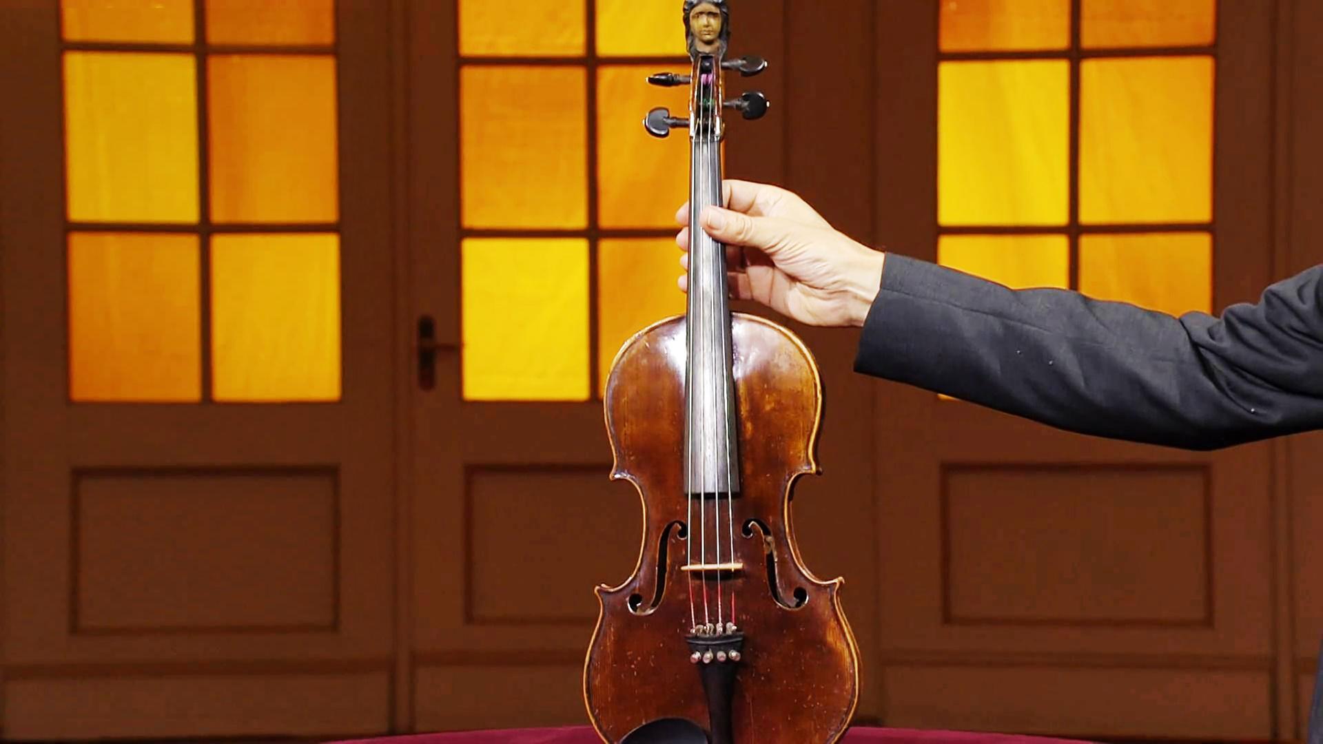 Eine Geige mit wohltuender Wirkung.