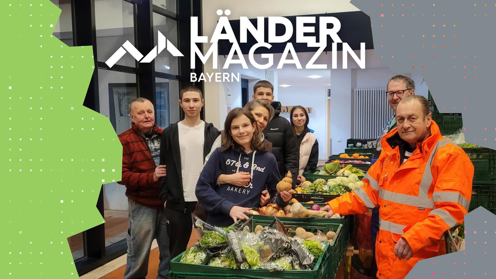 Das Team von „Brot für die Nachbarn“, ganz links: Hans-Peter Bergmann.
