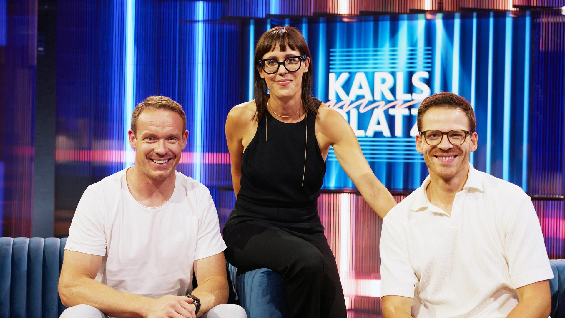 Felix Loch, Eva Karl Faltermeier und Martin Frank.