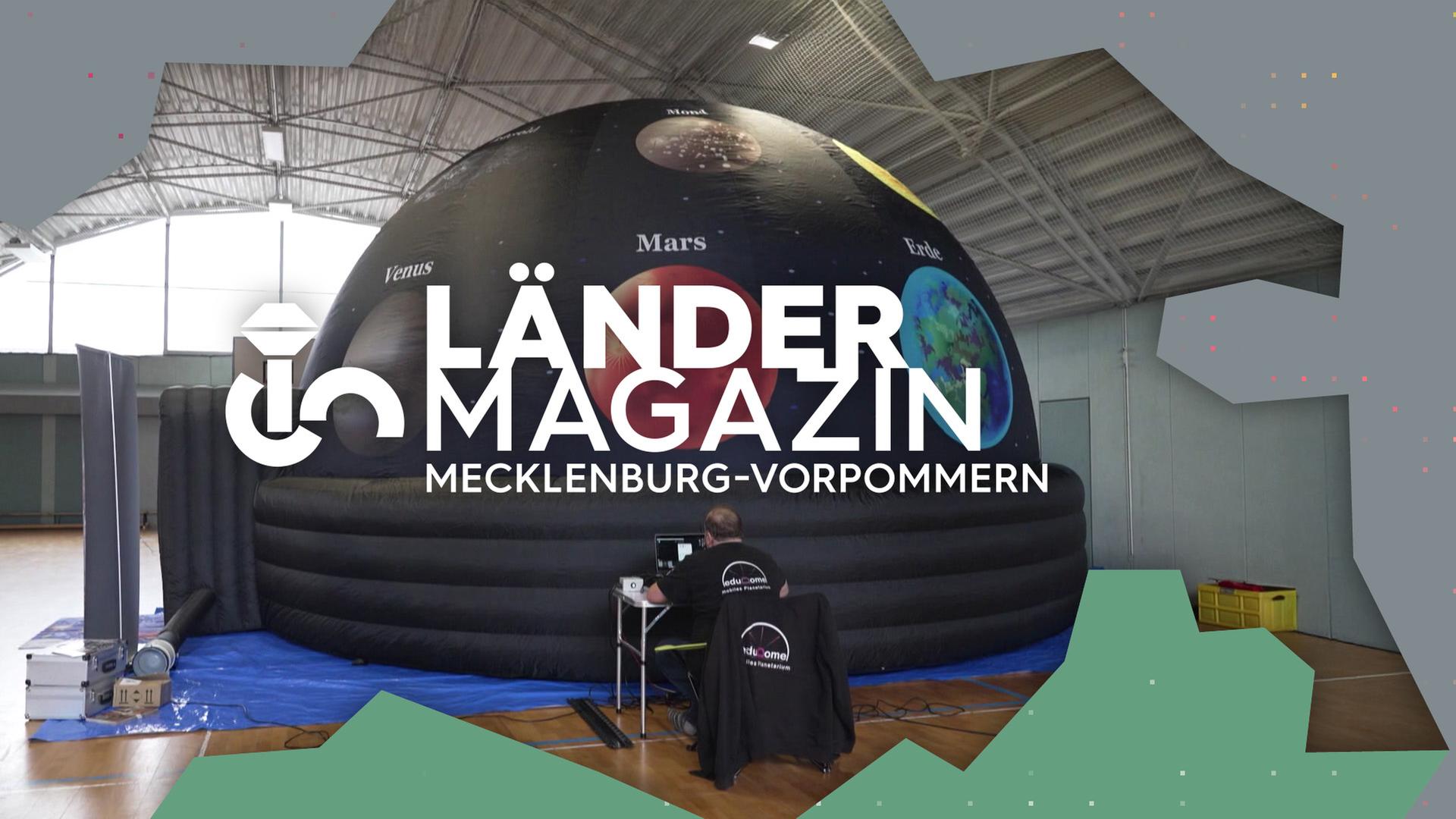 Mobiler Astronomie-Unterricht – das aufblasbare Planetarium von Michael Danielides.