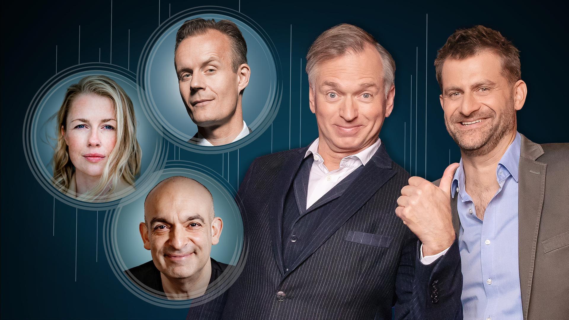 Gäste: Christine Eixenberger, Max Uthoff und Django Asül.