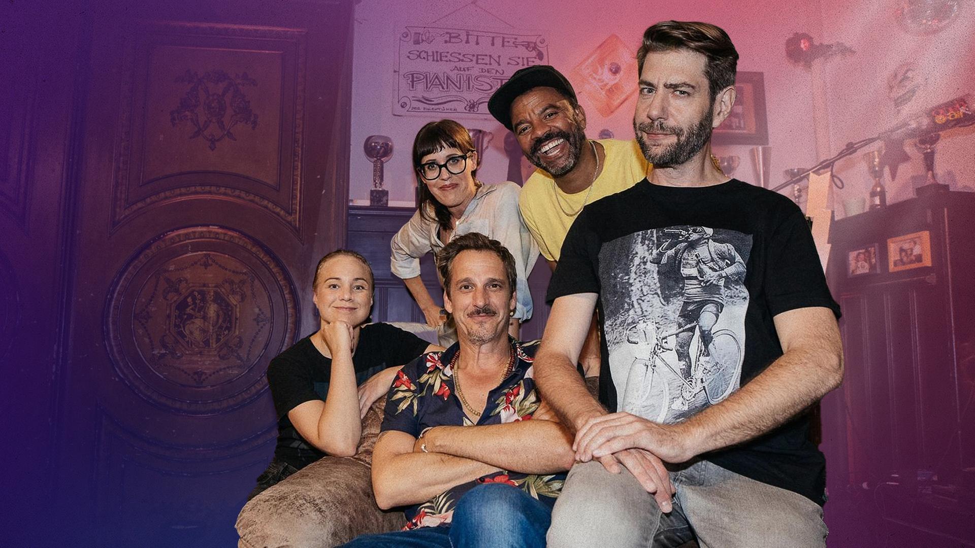 Simon Pearce, Constanze Lindner und ihre Gäste