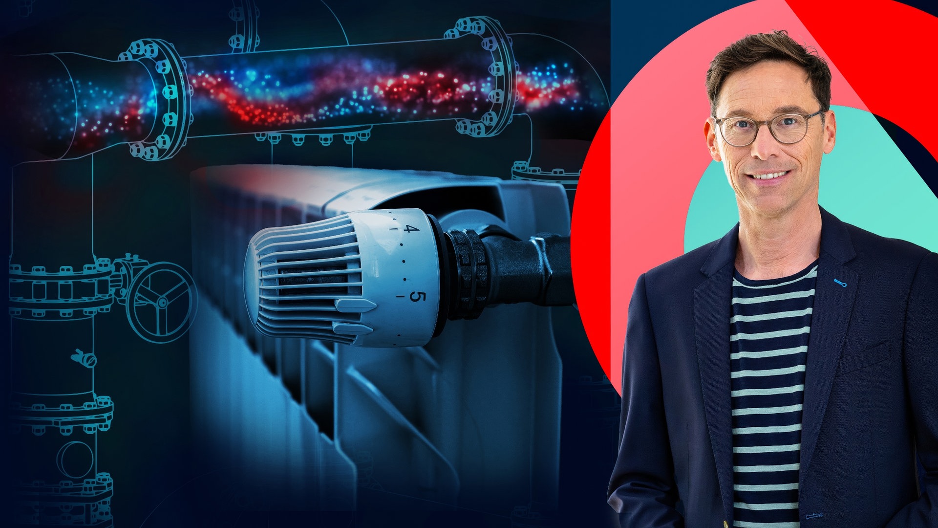 Gregor Steinbrenner zeigt für die NANO Dokureihe Energie für umme, wie Wärme ohne Gasheizung und energiesparend produziert werden kann.