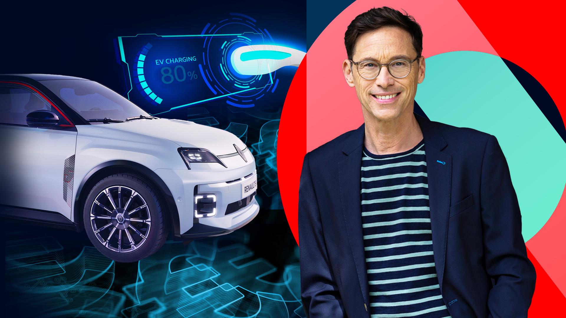 Das Eauto mit Strom Tanken für umme und dabei Geld verdienen - das geht mit dem bidirektionalen Laden des Renault R5 electric