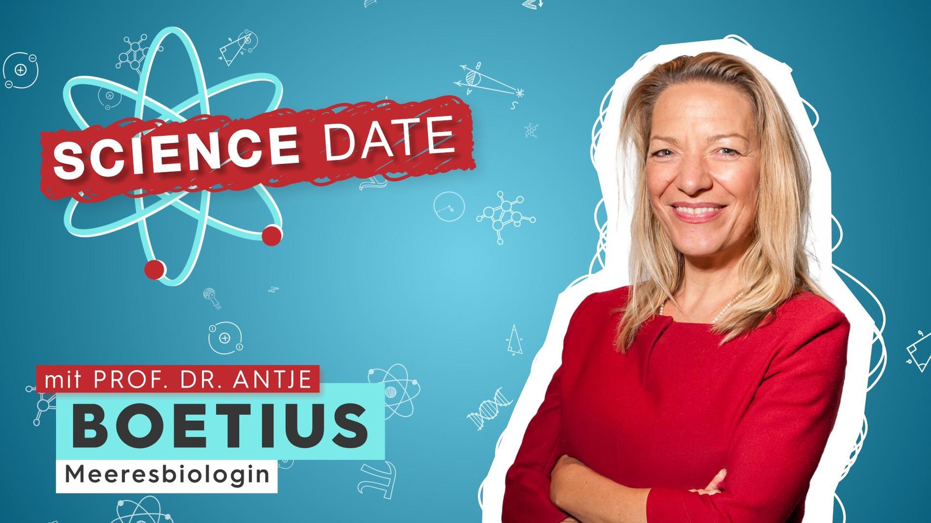 Antje Boetius erklärt im Scinece Date leuchtende Tiefsee-Lebewesen und Mikroorganismen, die das Klima und die Ozeane schützen.