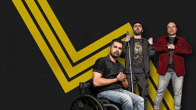 Von links: Die drei Comedians Tan Çağlar, Timur Turga und Okan Seese.