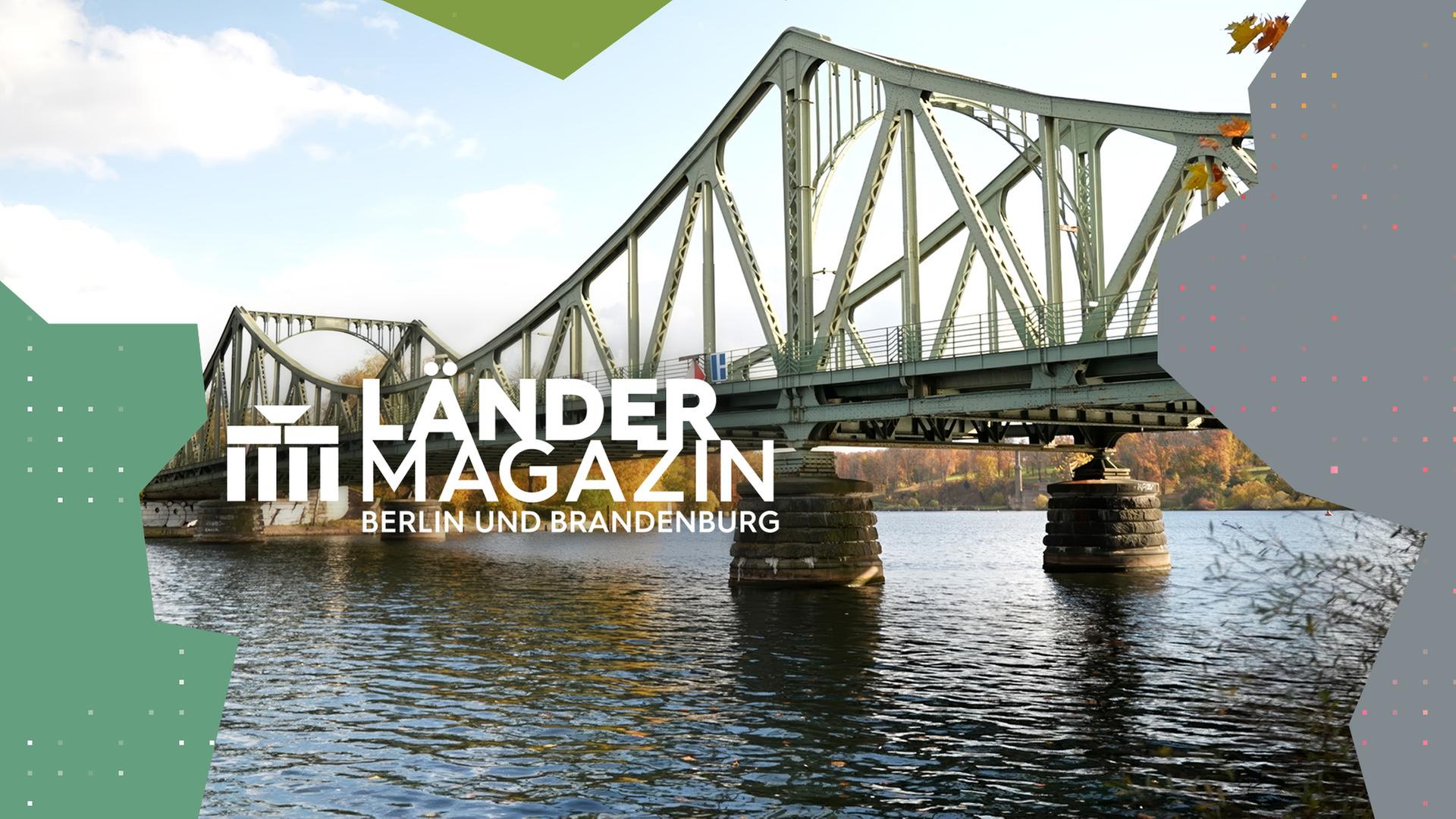 Eine Eisenbrücke über einen Fluss.