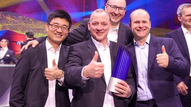 Deutscher Zukunftspreis 2025 - die Preisverleihung. Die Finalisten zeigen Spitzenforschung, die unser Leben verändern kann.  