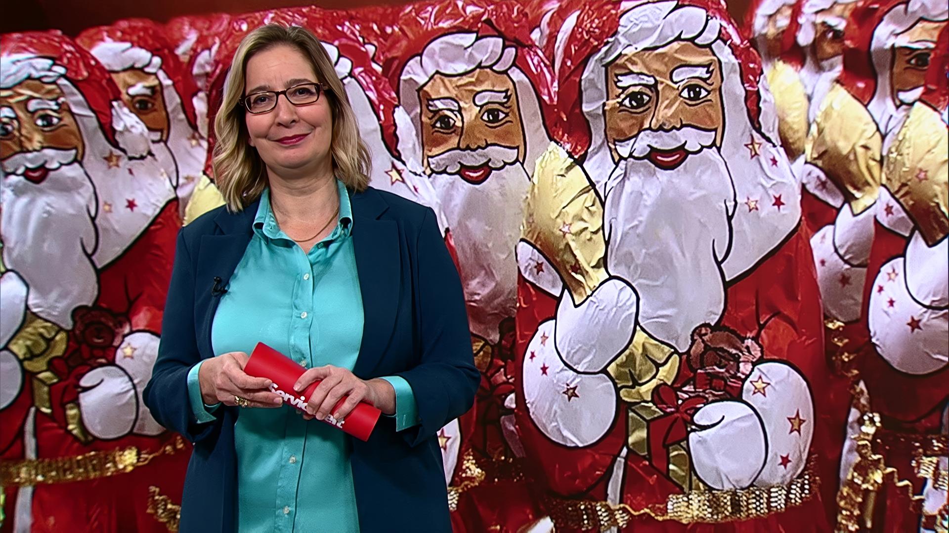 Moderatorin Yvonne Willicks im Servicezeit Studio