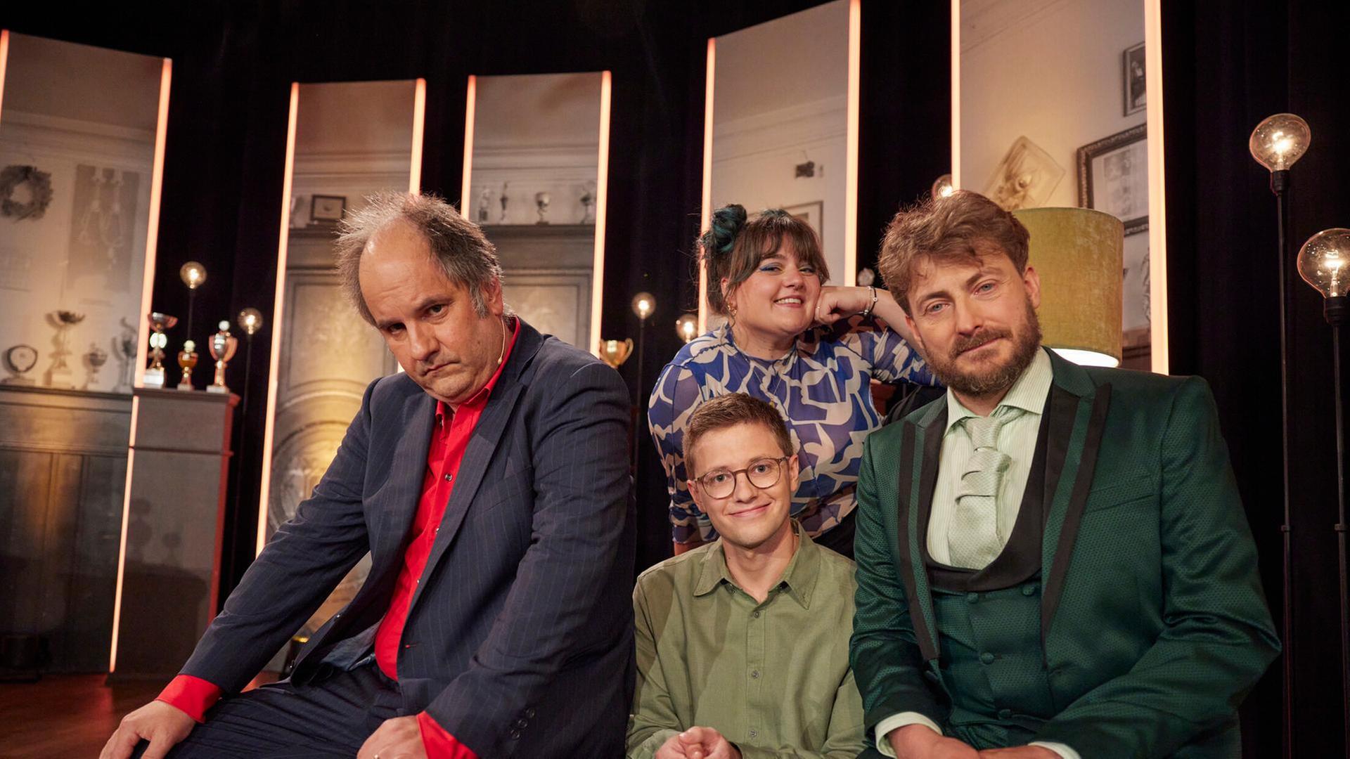 Von links: Matthias Egersdörfer, Teresa Reichl, Christoph Fritz und Sebastian Krämer.