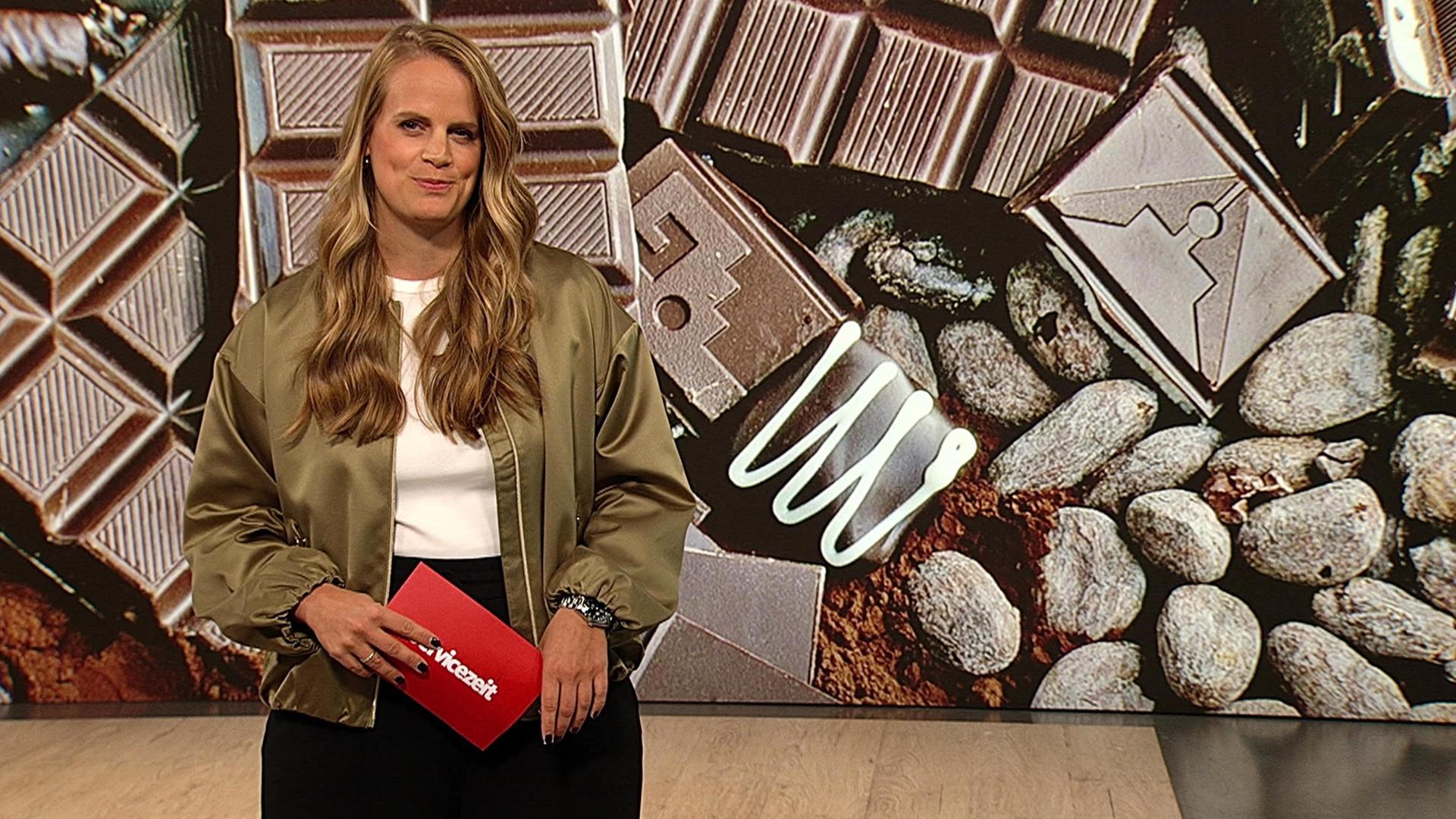 Das Bild zeigt Moderatorin Svenja Kellershohn.