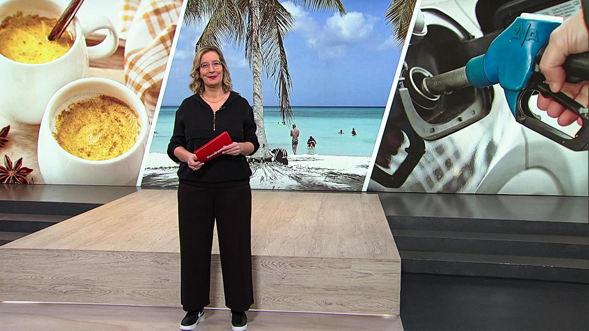 Moderatorin Yvonne Willicks im Servicezeit Studio