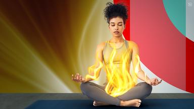 Yoga und Meditation hilft bei einem Wutanfall und wirkt beruhigend