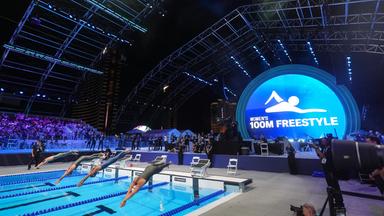 Freestyle Schwimmwettbewerb