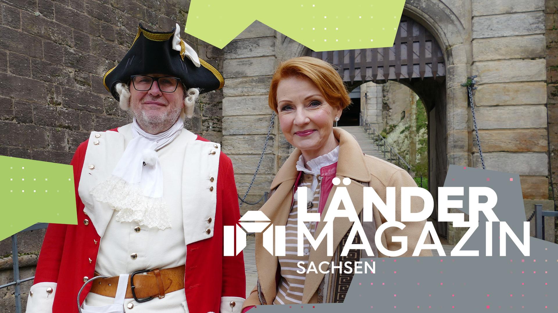 Beate Werner mit Schließkapitän Clemens