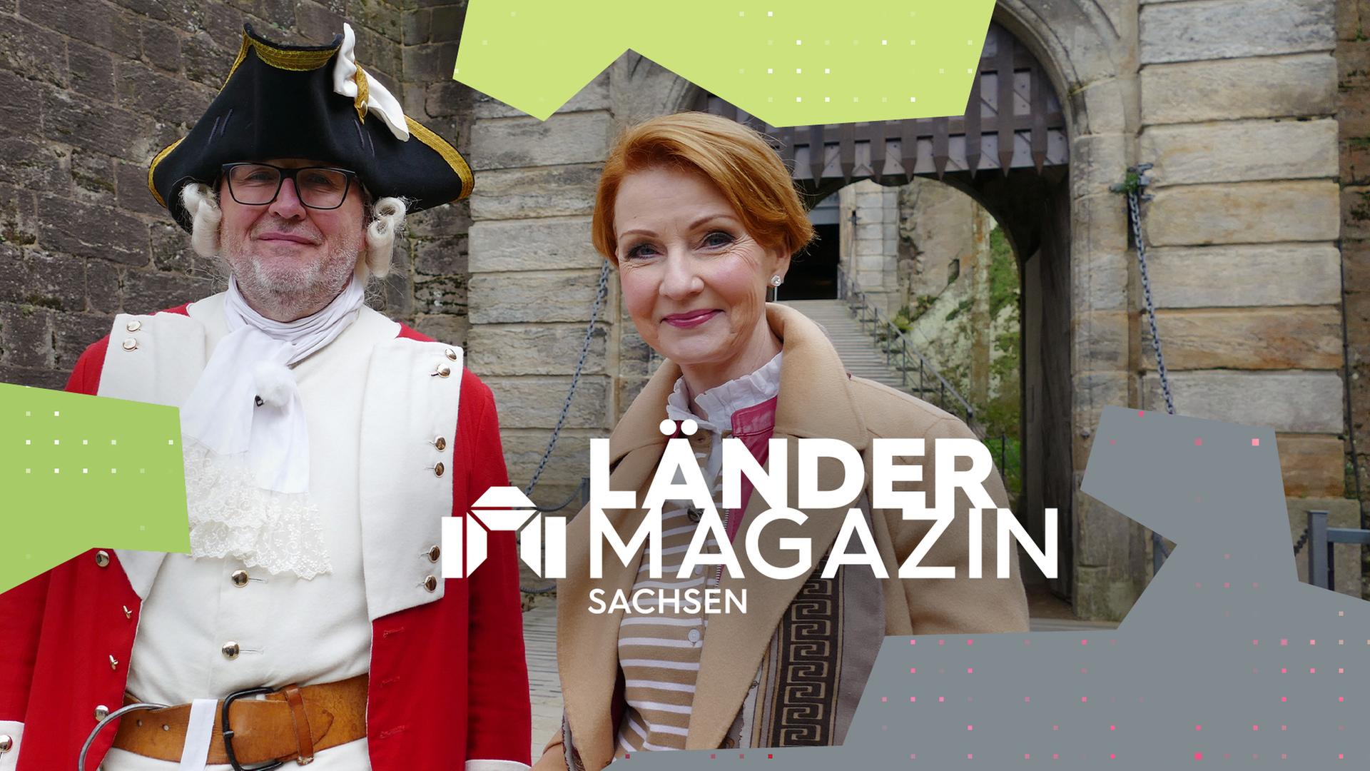 Beate Werner mit Schließkapitän Clemens