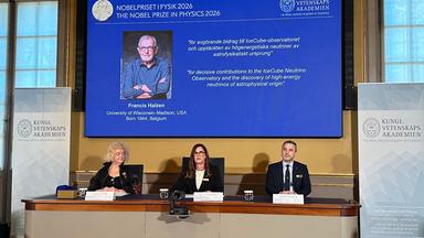 Physik-Nobelpreis: Francis Halzen wird für seine Pionierarbeit geehrt. Sein Observatorium am Südpol macht Neutrinos aus dem Weltall sichtbar.