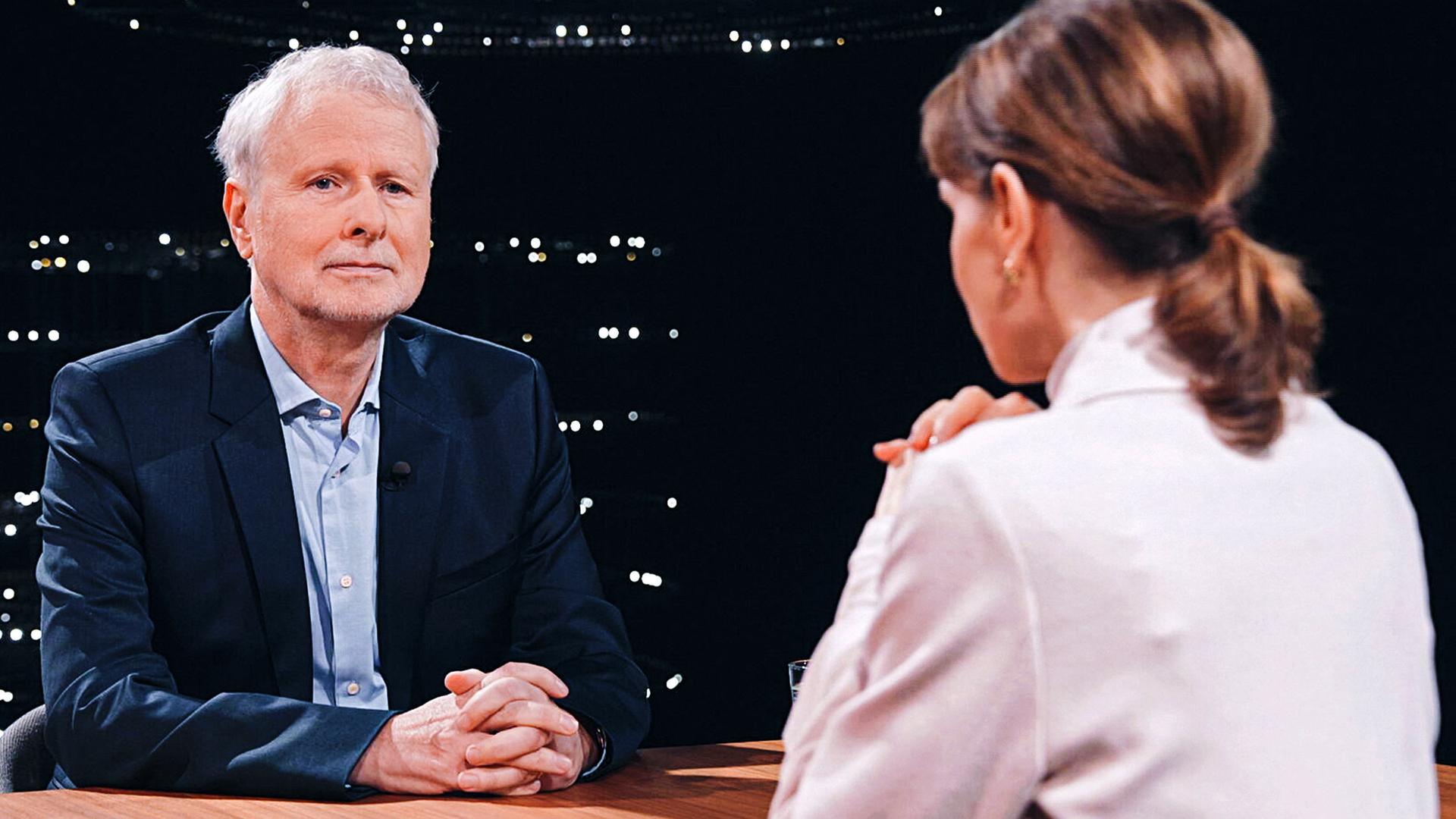 Traumaforscher Andreas Maercker und Barbara Bleisch