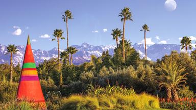 Paradiesgarten "Anima" in Marakkesch. 