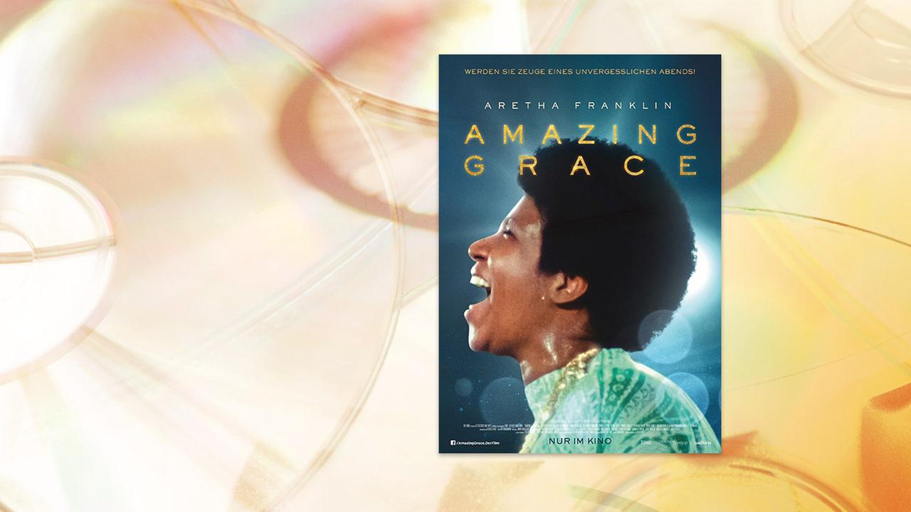 Das Cover einer DVD auf einem orange-gelben Hintergrund