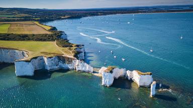 Blick auf die Küste