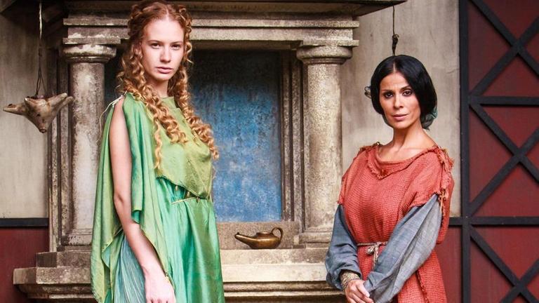 Aufania, Tochter eines unterworfenen Stammesfürsten