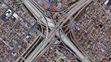 Judge-Harry-Pregerson-Autobahnkreuz in Los Angeles